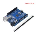 1Set UNO R3 Official Box ATMEGA16U2 / UNO R3 MEGA328P Chip CH340G For Arduino UNO R3 Development Board WeMos ESP8266. 