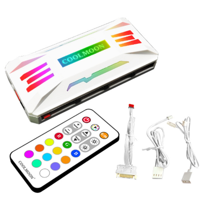 RGB Controller Computer PC Case Chassis Radiator Wireless Remote ...