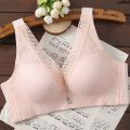 Breast Anti-Cloth Cover Clothes Lace Full-Sized Chest Women's Large Inner Closing Pair without Steel Ring Burst Breast Drooping on the Upper Part ︼. 