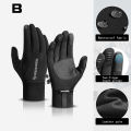 Touch Screen Men Cycling Gloves Waterproof Winter Bicycle Gloves Riding Glove. 