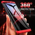 360° Case for Samsung Galaxy Note10 Plus, S10, S8 ,S8 Plus, Note 9, S10 Plus, Note 8, S6 Edge, S7 Edge, S9, S9 Plus S6 Edge Plus Protection 360 Matte Black PC Cover Full Slim Cover with a Free Screen Protector. 