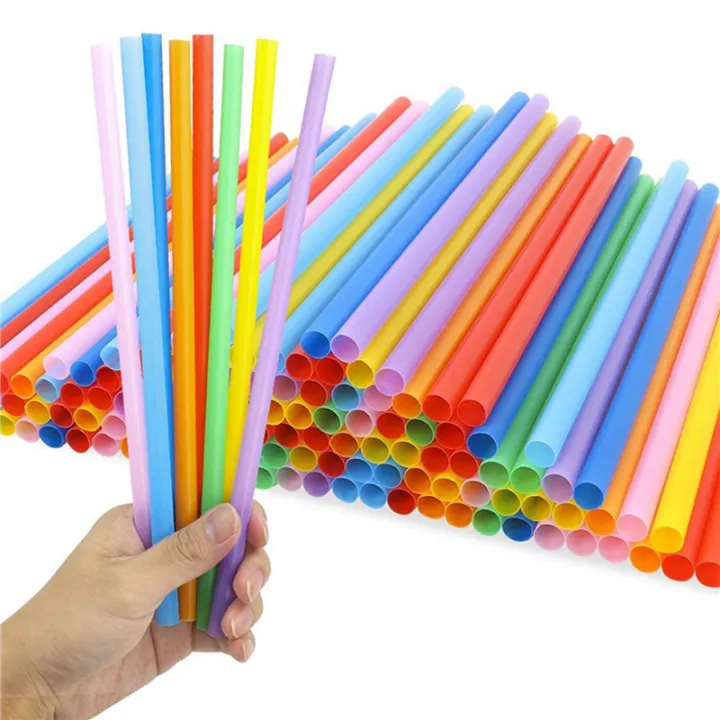 900Pcs 10.3in Jumbo Straws Smoothie Straws Straws Extra Wide Extra Long ...