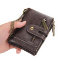 Baellerry leather wallet men's long wallet short wallet wallets. 