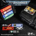 Wenefang Starforged Warhammer 40K Imperial Armed Forces Morale 2025 New Patches Velcro Game Peripheral Backpack Decoration. 