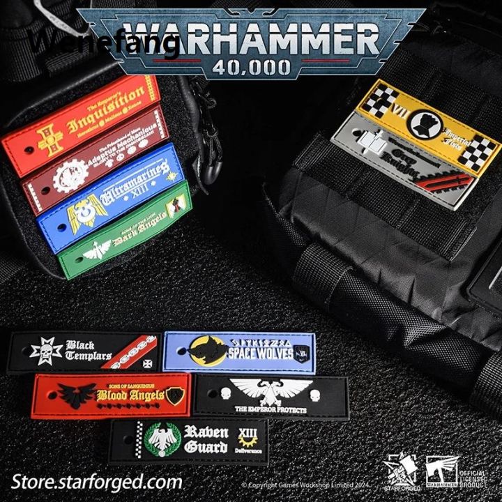 Wenefang%20Starforged%20Warhammer%2040K%20Imperial%20Armed%20Forces%20Morale%202025%20New%20Patches%20Velcro%20Game%20Peripheral%20Backpack%20Decoration%20-%20Image%204