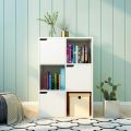 VTEC FURNITURE Modern 6 Cube Bookcase / Cube Storage Cupboard. 