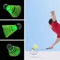 【HOT】 Portable Badminton Trainer Badminton Practice Robot Self-Study Training Rebound Badminton Tool Professional Shuttlecock Supplies. 
