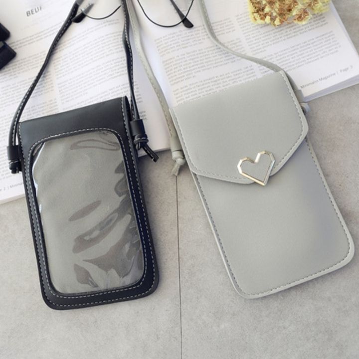 %E3%80%90HOT%E3%80%91%202023%20Bag%20For%20Women%20Touch%20Screen%20Cell%20Phone%20Purse%20Smartphone%20Wallet%20Shoulder%20Strap%20Handbag%20PU%20Leather%20Casual%20Solid%20Crossbody%20Bags%20-%20Image%205