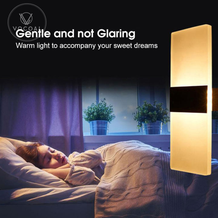 Vocoal%20LED%20Wall%20Light%20Lamp%20Acrylic%20Light-up%20Down%20Cube%20Indoor%20Sconce%20Lighting%20Lamp%20Modern%20Up/Down%20Lighting%20Indoor%20Wall%20Lights%20Decoration%20Lights%20Adjustable%20Porch%20Light%20Wall%20Lights%20Fixture%20Decor%20for%20Living%20Room%20Bedroom%20Bathroom%20Corridor%20Balcony%20Stairs%20-%20Image%204