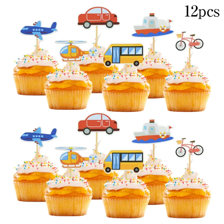 Happy%20Birthday%20Banner%20Cartoon%20Airplane%20Car%20Vehicle%20Cake%20Per%20Transportation%20Theme%20Decorations%20Baby%20Shower%20Kids%20Party%20Supplies%20-%20Image%205