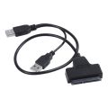 USB2.0 Easy Drive Cable to SATA Cable SATA Data Cable For 2.5 Inch SSD SATA Hard Disk support 2TB Hard Disk. 