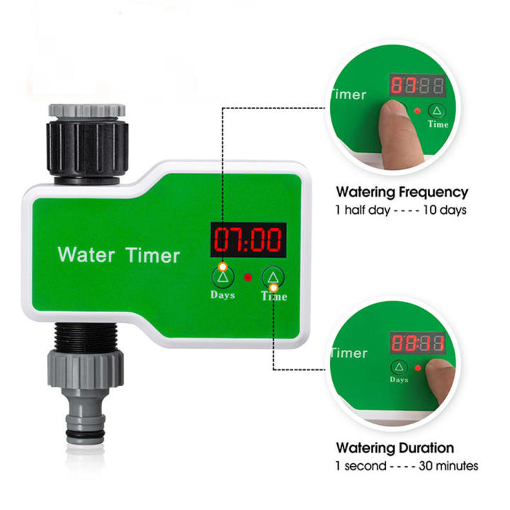 Digital Digital garden water timer Adjustable Waterproof Automatic ...