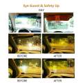 Car Sun Visor Extender Aolvo Anti Glare HD Night Driving Visor Goggles Multifunctional 2 in 1 Adjustable Automobile Sun Vision Visor Clip Mirror for Day and Night Safety Driving - + Gray. 