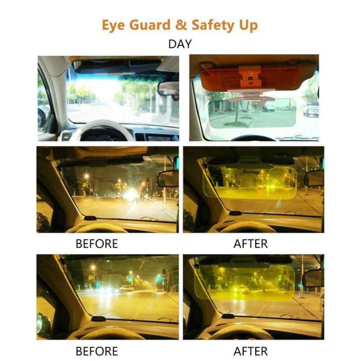 Car%20Sun%20Visor%20Extender%20Aolvo%20Anti%20Glare%20HD%20Night%20Driving%20Visor%20Goggles%20Multifunctional%202%20in%201%20Adjustable%20Automobile%20Sun%20Vision%20Visor%20Clip%20Mirror%20for%20Day%20and%20Night%20Safety%20Driving%20-%20+%20Gray%20-%20Image%206