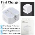 Apple 20W USB-C 3-Pin UK Power Adapter Plug for Apple iPhone Fast charger Wall Charger Type-C Mobile Phone iPhone 15/14/13/12/11 iPad Tabs Tablet Folding Pins Charger UK  Phone Charger Tablet Charger Phone Adapter Tablet Adapter Tab Adapter Tab Charger. 