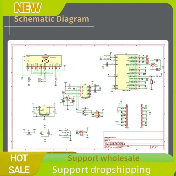 Excellent%20Improved%20Atmega328p%20Development%20Board%20Type-C%20Interface%20Compatible%20With%20For%20Arduino%20Nano%20V3.0%20CH340G,%20White%20B%20Durable%20E%20-%20Image%205
