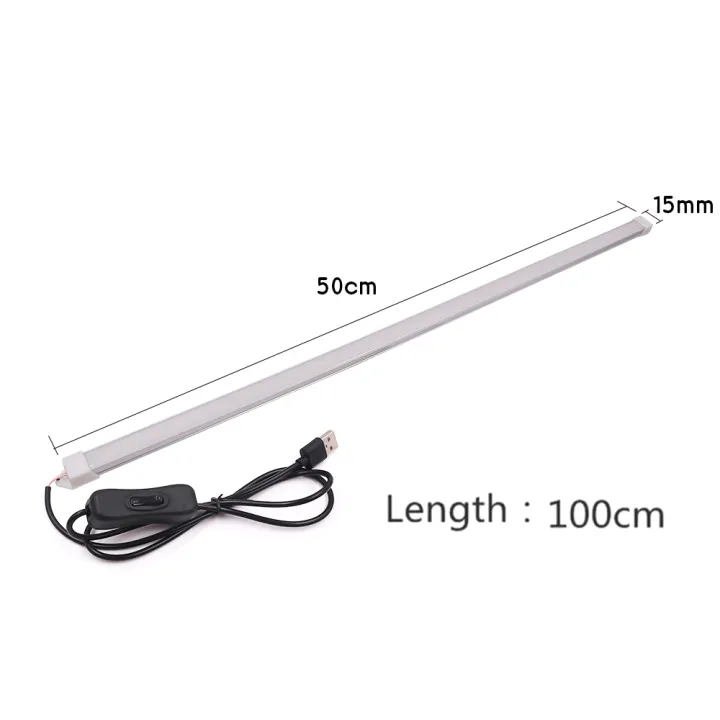 Usb%20Led%20Bar%205v%2010/20/35/40/50cm%20Aluminium%20Rigid%20Led%20Strip%20For%20Cabinet%20Closet%20Kitchen%20Lighting%20Warm%20Cool%20White%20-%20Image%203