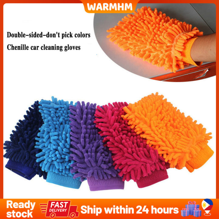 Microfiber%20Wash%20Mitt%20for%20Cars%201Pc%20Waterproof%20Car%20Wash%20Microfiber%20Chenille%20Double-faced%20Thick%20Gloves%20Cleaning%20Mitt%20for%20Auto%20Care%20Accessories%20Random%20Color%20-%20Image%202