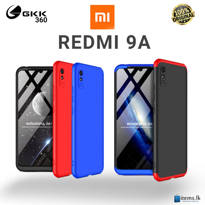 OriginaI%20GKK%20360%20Protection%20Case%20Dual%20Tone%20Front%20and%20Back%20Case%20Full%20Body%20Cover%20Xiaomi%20Redmi%209A%20-%20Image%203