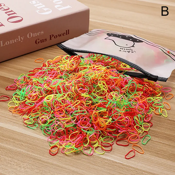 1000pcs/Pack%20Hair%20Band%20Girl%20Colorful%20Disposable%20Rubber%20Band%20Elastic%20Hair%20Band%20SEVICH%20-%20Image%207
