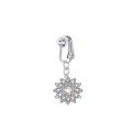 Women Navel Rings Faux Piercing Cartilage Clip Navel Clip on Fake Belly Rings Body Jewelry Belly Button Rings. 