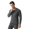 Winter Men Thermal Underwear Set Soft Cotton Fleece-lined Warm Panels Long Johns Top Bottom Set Thermo Clothing Pajamas. 