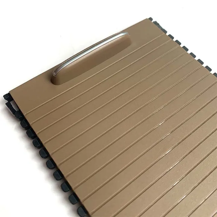 %E3%80%90Gray%E3%80%91%20Car%20Console%20Cover%20Cup%20Holder%20Plate%20Zipper%20Rolling%20Curtain%20For%20Mercedes%20Benz%20W204%20C%20W212%20E%20C180%20C200%20C220%20E200%20-%20Image%203