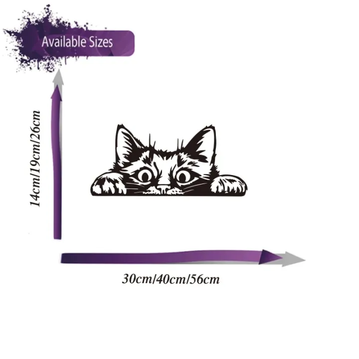 Cartoon%20Cat%20Peeking%20Car%20Sticker%20Decal%20Pet%20Animal%20for%20Auto%20Vehicle%20Windshield%20Bumper%20Pickup%20Tailgate%20Offroad%20Truck%20Vinyl%20Decor%20-%20Image%203
