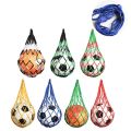 1 Ball Carrying Net Bag Outdoor Sporting Soccer Net Pouch Portable Sports Equipment Basketball Volleyball Ball Network Bag. 