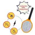 GECKO Electric Mosquito Fly Insect Killer Racket Zapper Bat. 