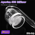 EzyMart - Aquarium CO2 Diffuser Fish Tank CO2 Atomizer with Ceramic Disc Suction Cups Acrylic. 