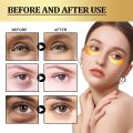 Collagen Gold Eye Mask Remove Dark Circle Anti Aging Puffiness Eye Bag Removal Fade Wrinkle Fine Line Moisturizing Eye Patches. 