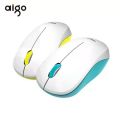 Aigo M35 Wireless Mouse 2.4G Noiseless Mouse Mini Gaming Portable Computer Mice for PC/Tablet /Laptop Desktop Computer Mouse. 