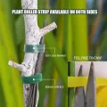 【ZOSR】2Roll Adjustable Plant Cable Ties Reusable Plastic Shrub Fastener Tree Climbing Support for Garden Plant Fix Strings Supplies. 