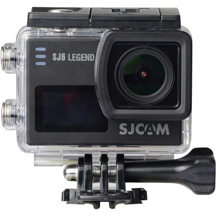 SJCAM SJ6 Legend 16 MP 4K 24fps 2.0" LCD Touch Screen Action Camera  Gyro Sensor  External Mic Support  Dual Screen