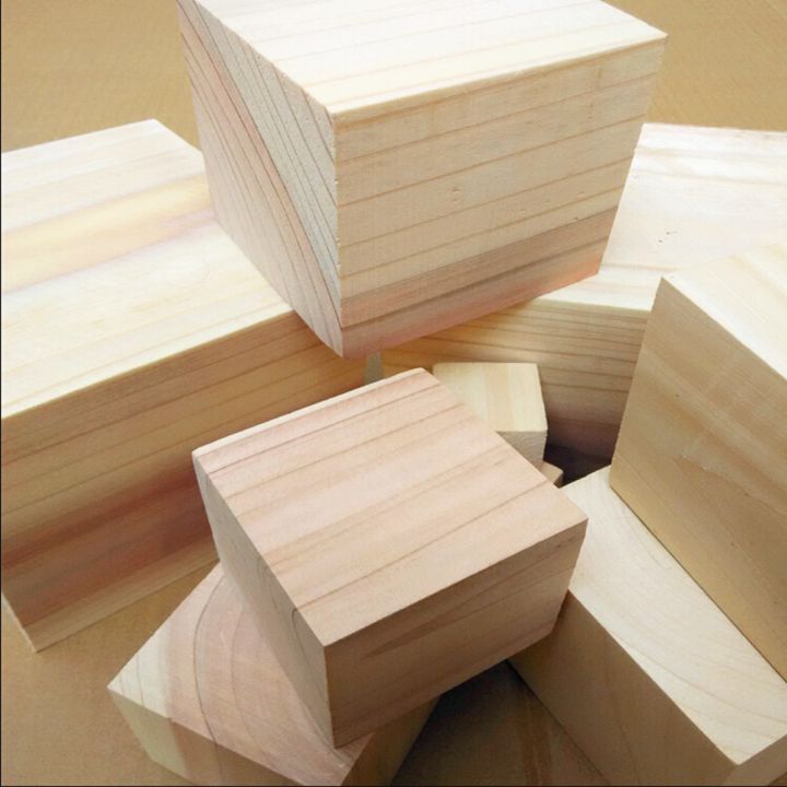 10pcs%2030mm%20Natural%20Pine%20Blocks%20Wooden%20Material%20Square%20Shaped%20Pine%20Wood%20DIY%20Craft%20Blocks%20For%20Toddlers%20Art%20Crafts%20-%20Image%202