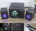 Kisonli 2.1 Sound USB Stereo Trolley speaker Karaoke Multimedia Amplifier BT Speaker(null). 