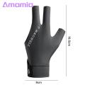 Non-slip Billiard Pool Glove Left-hand Billiard Pool Glove Quick Dry Breathable Sweat Absorbent 3 Finger Design Sports Supplies for Southeast Asian Buyers Billiards Glove. 