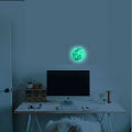 3D Luminous Moon Wall Sticker Fluorescent Glow In The Dark Star Moon Wall Stickers Decals Wallpaper Kids Room Home Decoration. 