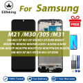 LCD No Frame For Samsung Galaxy M21 M30 M30S M31 Display Touch Screen Digitizer Assembly Replacement Parts. 