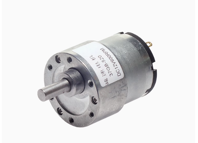 JGB37-520 Miniature High Torque Gearbox 6V/12V/24V 7RPM~960RPM High Power Speed Reversible Electric Gear DC Brush Motor