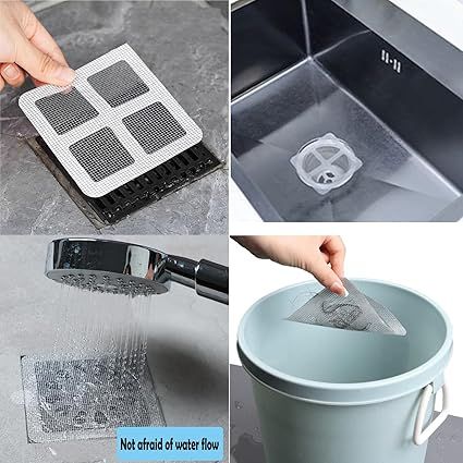 10%20pcs%20Bathroom%20Drain%20Cover%20Kitchen%20Sink%20Strainer%20Reusable%20and%20Versatile%20Drain%20Cover%20Sink%20Drainer%20Mesh%20Shower%20Drain%20Covers%20Square%20Shape%20Kitchen%20Sink%20Strainer%20-%20Image%205