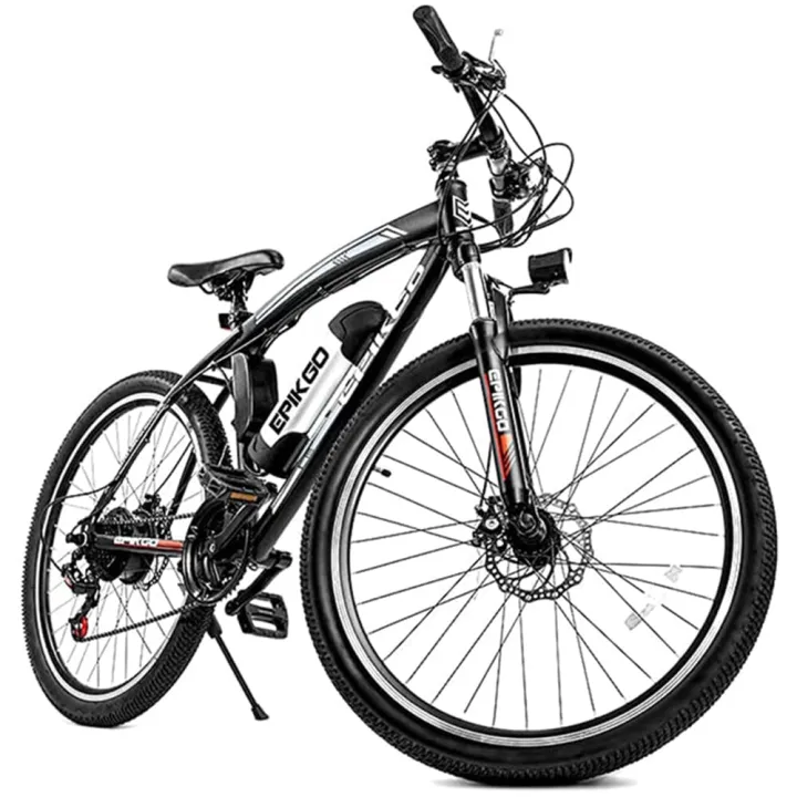 EPIKGO%20Electric%20Bike%20250W%20Motor%20Powered%20Mountain%20Bicycle%2026"%20Tire,%2020MPH%20Adult%20Ebike%20with%20P.A.S%20and%2021%20Speed-Gear%20Shifter%2036V/8AH%20Removable%20Lithium%20Battery,%20Black,%20Standard%20-%20Image%202