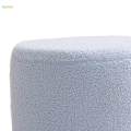 Ottoman Foot Rest Stool Padded Seat Small Cylinder Stool Sofa Tea Stool for Office Sturdy Room. 