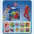 200 Sheets/Box Disney Cartoon Stickers Super Hero Pull Out Cute Removable Stickers Car Teacher Rewrd Boy Toy Kids Gift. 