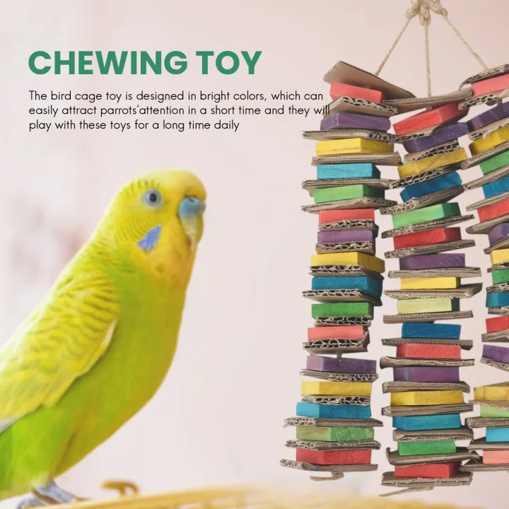 NAMUNY%20Parrot%20Toys%20for%20Large%20Birds%20Cardboard%20Big%20Bird%20Toys%20African%20Grey%20Parrot%20Toys%20Natural%20Wooden%20Bird%20Cage%20Chewing%20Toy%20with%20Clip%20-%20Image%202