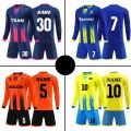 Soccer Jersey Set for Men Kids Soccer Tracksuit Jersey Kit Quick Drying Breathable Man Children Team Training Football Uniform. 