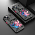 Disney Stitch Love Angel Phone Case For iPhone 15 14 13 12 11 Pro Max mini XS XR X 8 7 6 Plus SE TPU Frosted Translucent Cover. 