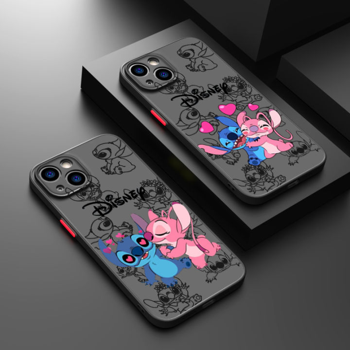 Disney%20Stitch%20Love%20Angel%20Phone%20Case%20For%20iPhone%2015%2014%2013%2012%2011%20Pro%20Max%20mini%20XS%20XR%20X%208%207%206%20Plus%20SE%20TPU%20Frosted%20Translucent%20Cover%20-%20Image%202