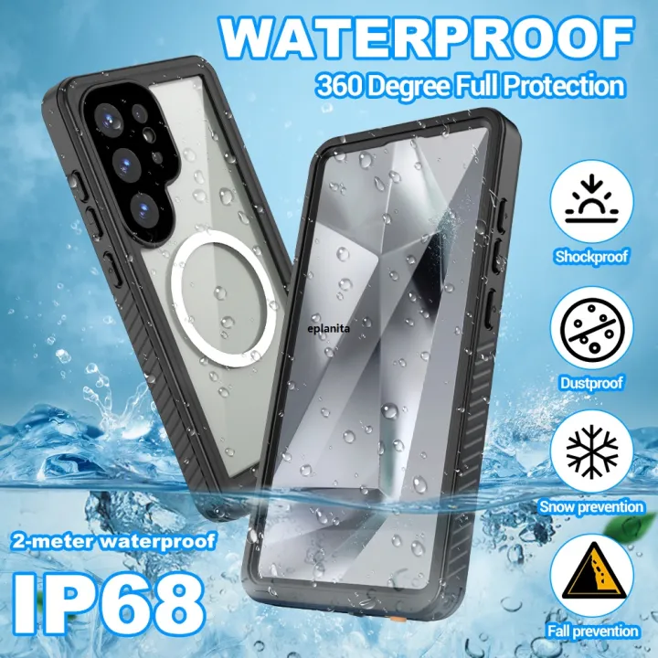Linman%20For%20Samsung%20Galaxy%20S25%20Ultra%20phone%20case,%20magnetic,%20full%20coverSpecial%20age,%20waterproof%20depth%20of%202%20meters,%20360-degree%20drop%20protection.%20-%20Image%203